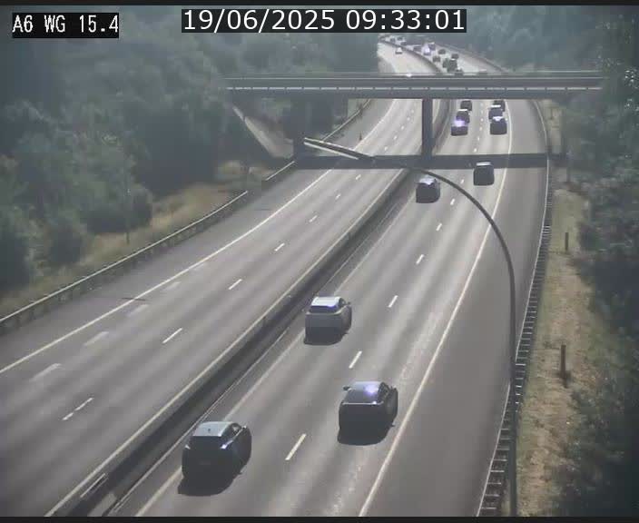<h2>Traffic live webcam Luxembourg Capellen - A6 - BK 15.4 - direction Luxembourg/France/Allemagne</h2>