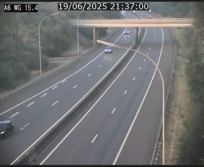 <h2>Traffic live webcam Luxembourg Capellen - A6 - BK 15.4 - direction Luxembourg/France/Allemagne</h2>