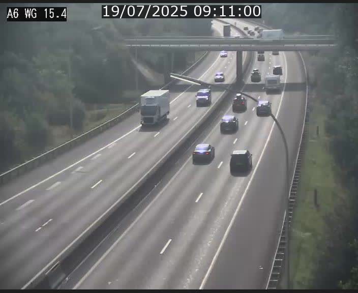 Traffic live webcam Luxembourg Capellen - A6 - BK 15.4 - direction Luxembourg/France/Allemagne