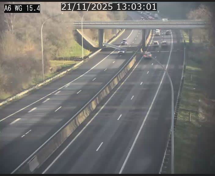<h2>Traffic live webcam Luxembourg Capellen - A6 - BK 15.4 - direction Luxembourg/France/Allemagne</h2>