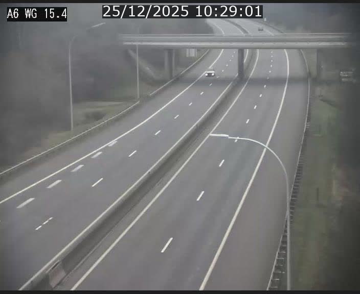 <h2>Traffic live webcam Luxembourg Capellen - A6 - BK 15.4 - direction Luxembourg/France/Allemagne</h2>