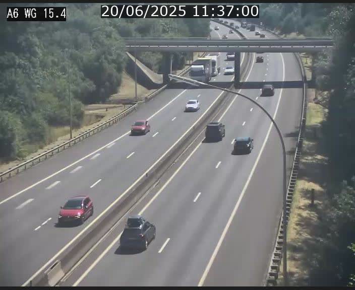 <h2>Traffic live webcam Luxembourg Capellen - A6 - BK 15.4 - direction Luxembourg/France/Allemagne</h2>