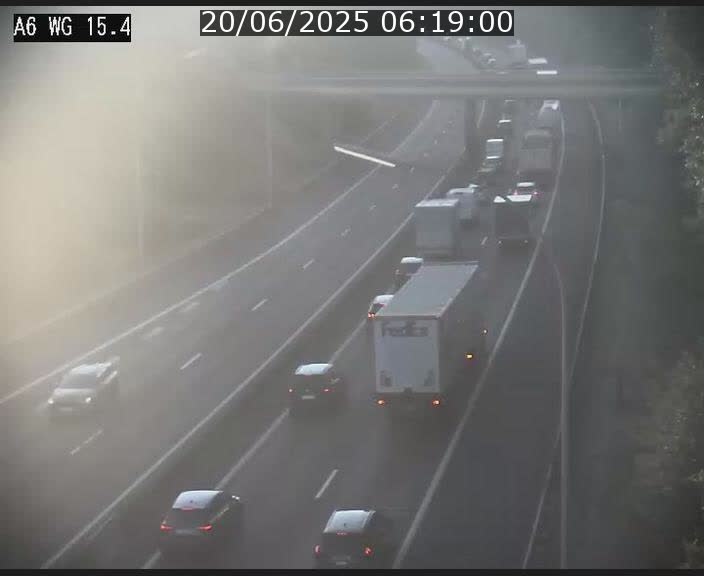 <h2>Traffic live webcam Luxembourg Capellen - A6 - BK 15.4 - direction Luxembourg/France/Allemagne</h2>