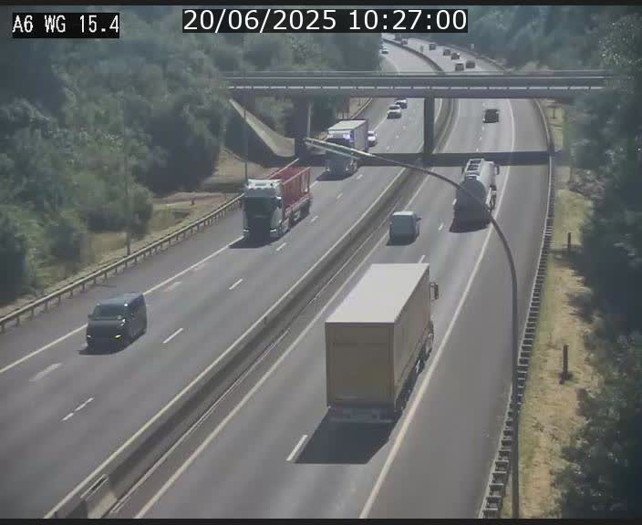 <h2>Traffic live webcam Luxembourg Capellen - A6 - BK 15.4 - direction Luxembourg/France/Allemagne</h2>