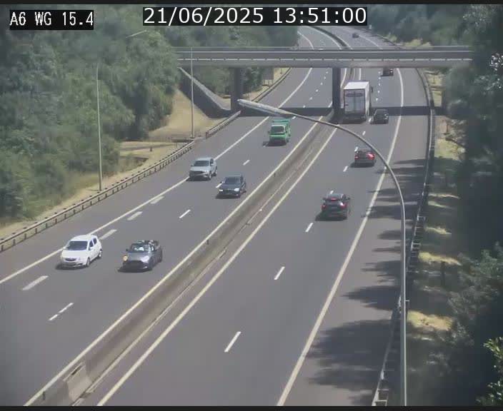 <h2>Traffic live webcam Luxembourg Capellen - A6 - BK 15.4 - direction Luxembourg/France/Allemagne</h2>