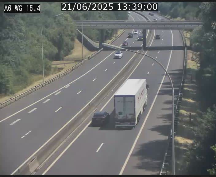 <h2>Traffic live webcam Luxembourg Capellen - A6 - BK 15.4 - direction Luxembourg/France/Allemagne</h2>