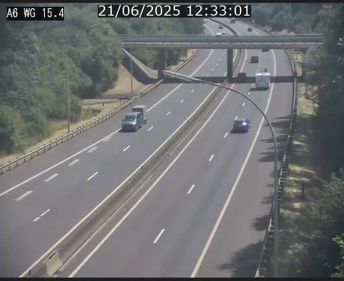 <h2>Traffic live webcam Luxembourg Capellen - A6 - BK 15.4 - direction Luxembourg/France/Allemagne</h2>