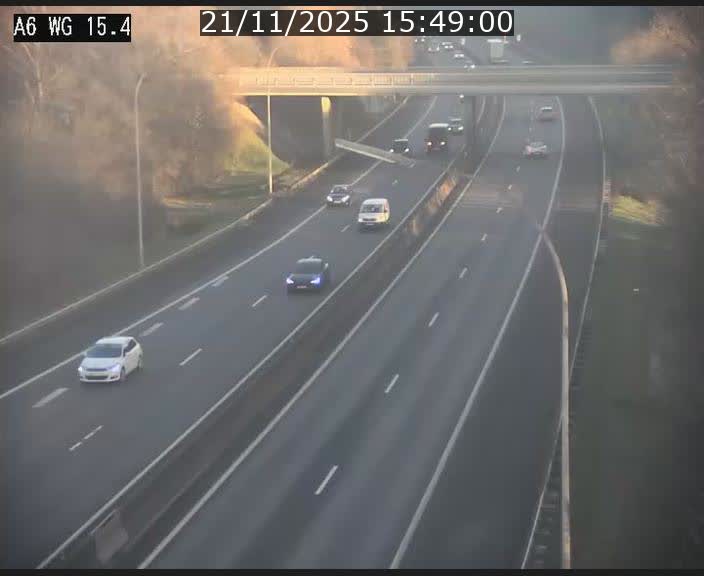 Traffic live webcam Luxembourg Capellen - A6 - BK 15.4 - direction Luxembourg/France/Allemagne