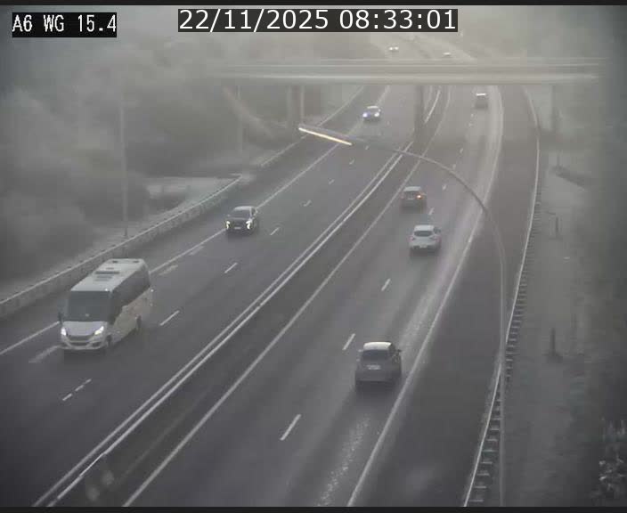 <h2>Traffic live webcam Luxembourg Capellen - A6 - BK 15.4 - direction Luxembourg/France/Allemagne</h2>