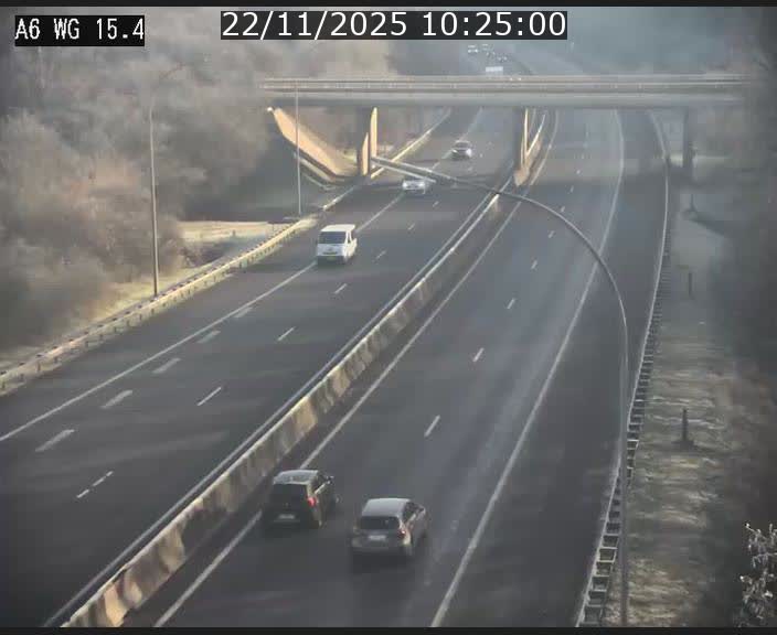 <h2>Traffic live webcam Luxembourg Capellen - A6 - BK 15.4 - direction Luxembourg/France/Allemagne</h2>