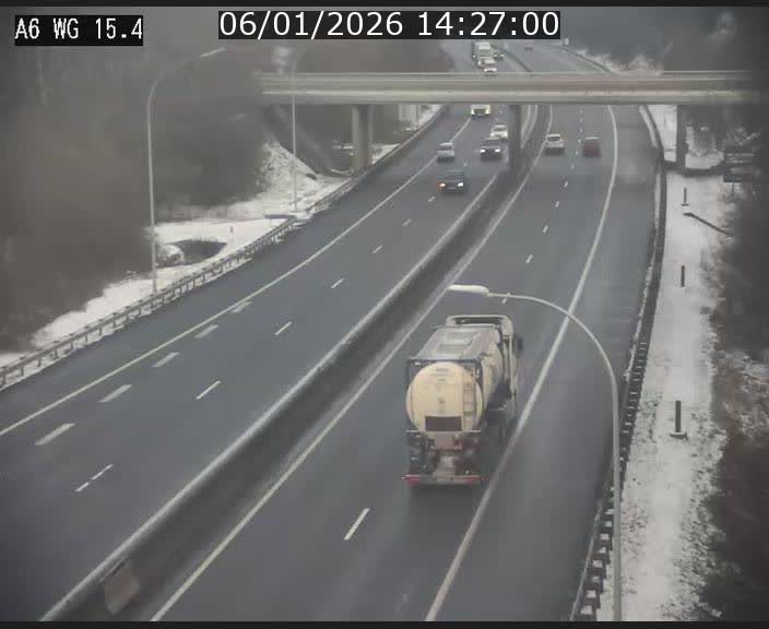 <h2>Traffic live webcam Luxembourg Capellen - A6 - BK 15.4 - direction Luxembourg/France/Allemagne</h2>