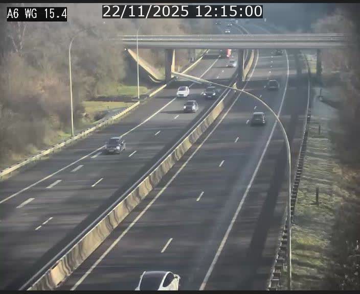 <h2>Traffic live webcam Luxembourg Capellen - A6 - BK 15.4 - direction Luxembourg/France/Allemagne</h2>