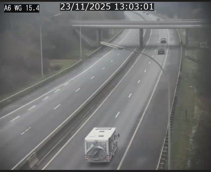<h2>Traffic live webcam Luxembourg Capellen - A6 - BK 15.4 - direction Luxembourg/France/Allemagne</h2>