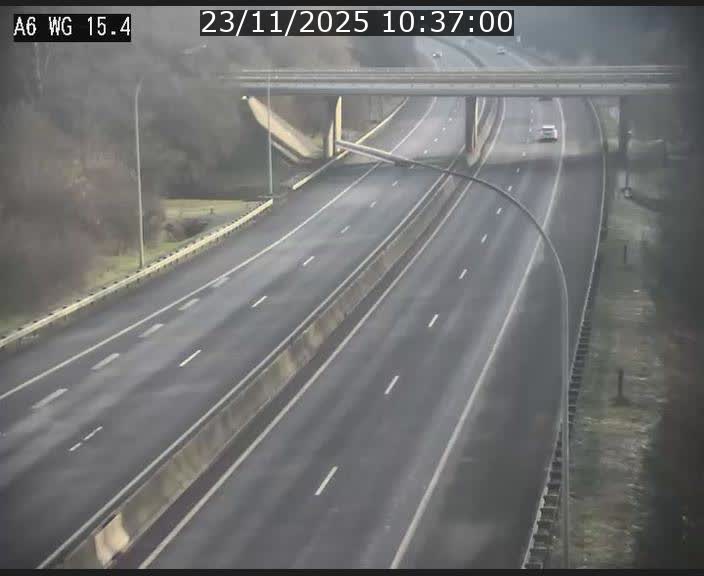 <h2>Traffic live webcam Luxembourg Capellen - A6 - BK 15.4 - direction Luxembourg/France/Allemagne</h2>