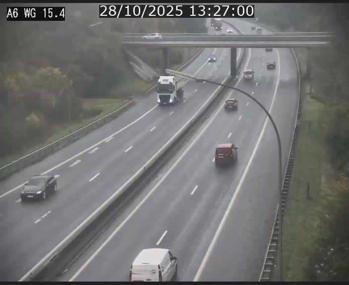 <h2>Traffic live webcam Luxembourg Capellen - A6 - BK 15.4 - direction Luxembourg/France/Allemagne</h2>