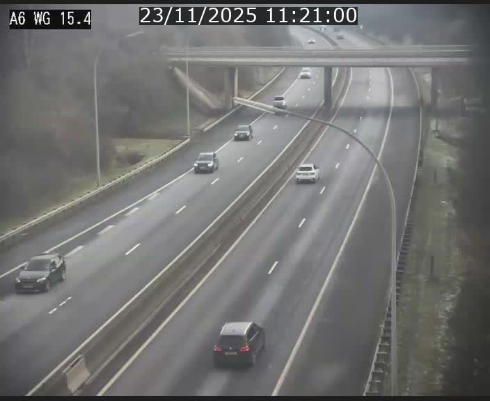 <h2>Traffic live webcam Luxembourg Capellen - A6 - BK 15.4 - direction Luxembourg/France/Allemagne</h2>