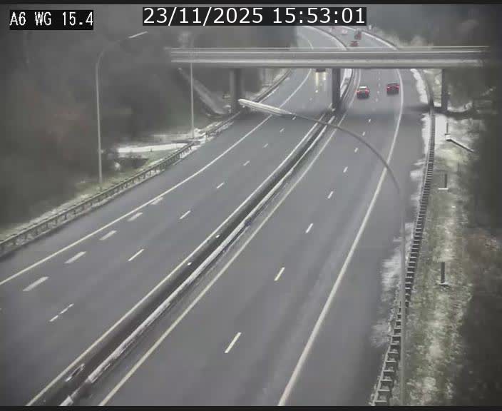 <h2>Traffic live webcam Luxembourg Capellen - A6 - BK 15.4 - direction Luxembourg/France/Allemagne</h2>