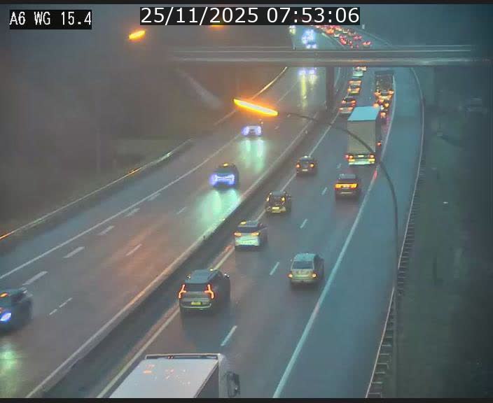 <h2>Traffic live webcam Luxembourg Capellen - A6 - BK 15.4 - direction Luxembourg/France/Allemagne</h2>