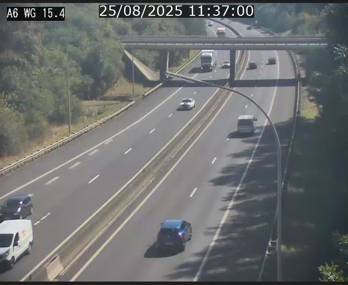 <h2>Traffic live webcam Luxembourg Capellen - A6 - BK 15.4 - direction Luxembourg/France/Allemagne</h2>