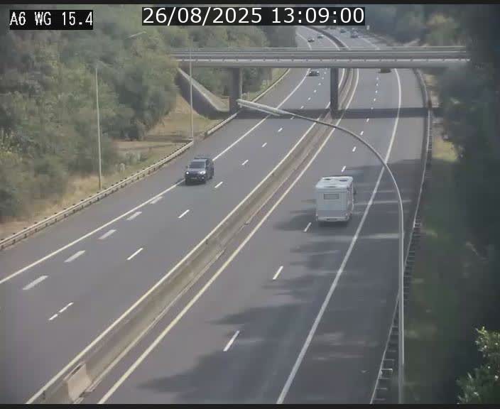 <h2>Traffic live webcam Luxembourg Capellen - A6 - BK 15.4 - direction Luxembourg/France/Allemagne</h2>