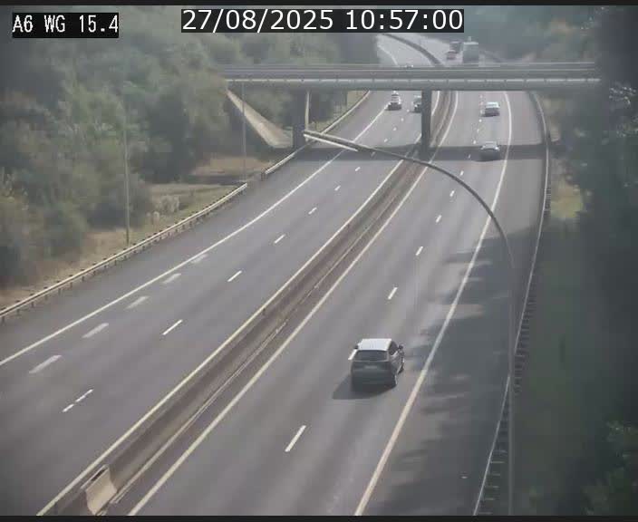 <h2>Traffic live webcam Luxembourg Capellen - A6 - BK 15.4 - direction Luxembourg/France/Allemagne</h2>