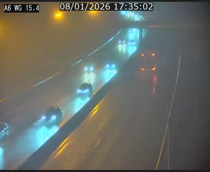 <h2>Traffic live webcam Luxembourg Capellen - A6 - BK 15.4 - direction Luxembourg/France/Allemagne</h2>