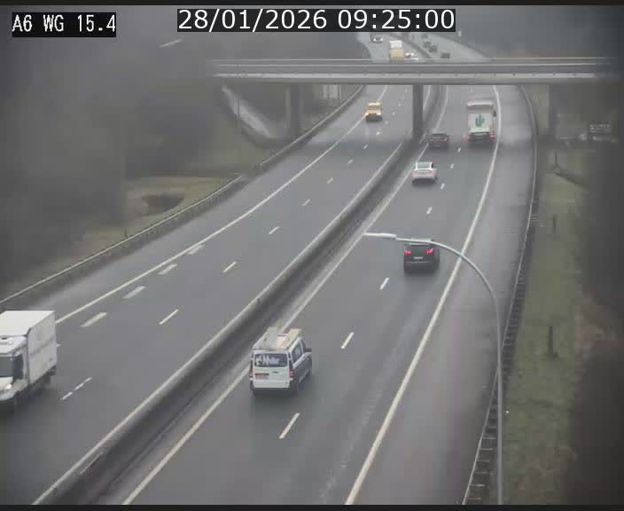 <h2>Traffic live webcam Luxembourg Capellen - A6 - BK 15.4 - direction Luxembourg/France/Allemagne</h2>