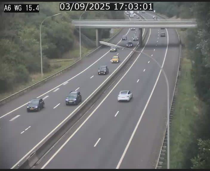 <h2>Traffic live webcam Luxembourg Capellen - A6 - BK 15.4 - direction Luxembourg/France/Allemagne</h2>