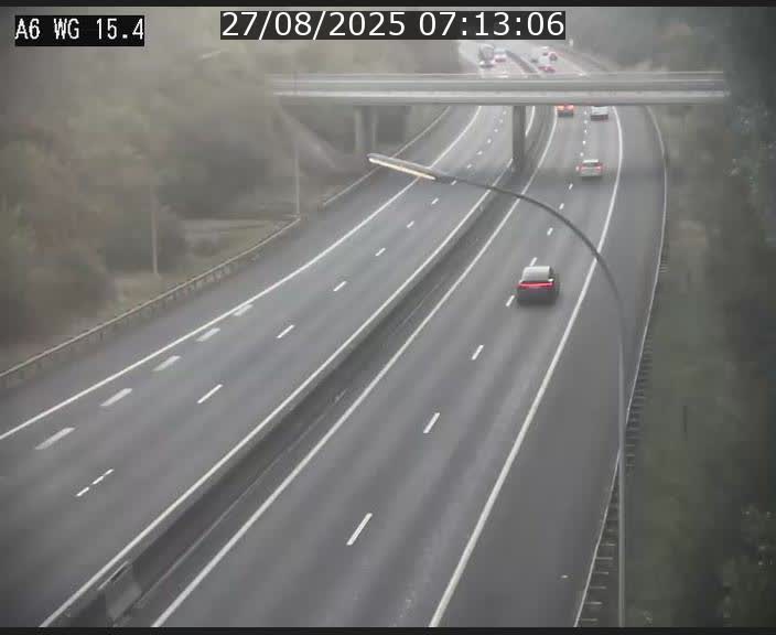 <h2>Traffic live webcam Luxembourg Capellen - A6 - BK 15.4 - direction Luxembourg/France/Allemagne</h2>