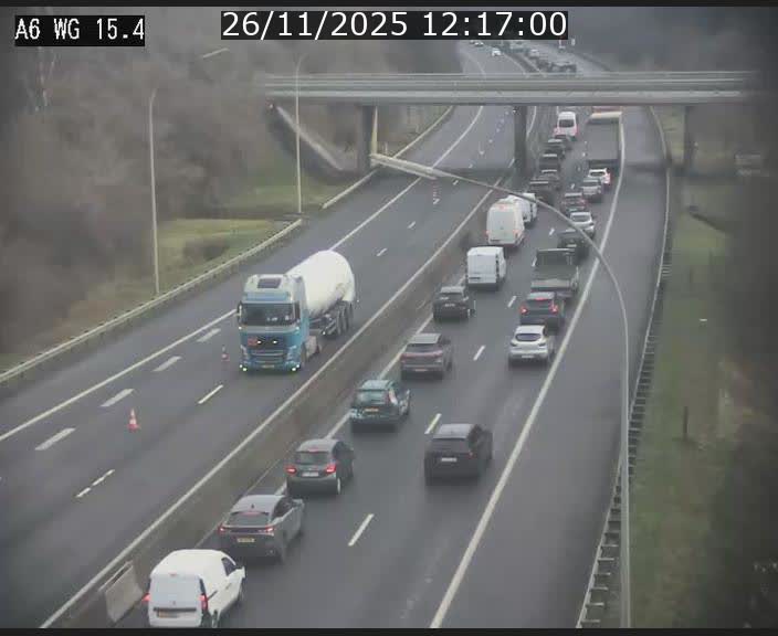 <h2>Traffic live webcam Luxembourg Capellen - A6 - BK 15.4 - direction Luxembourg/France/Allemagne</h2>