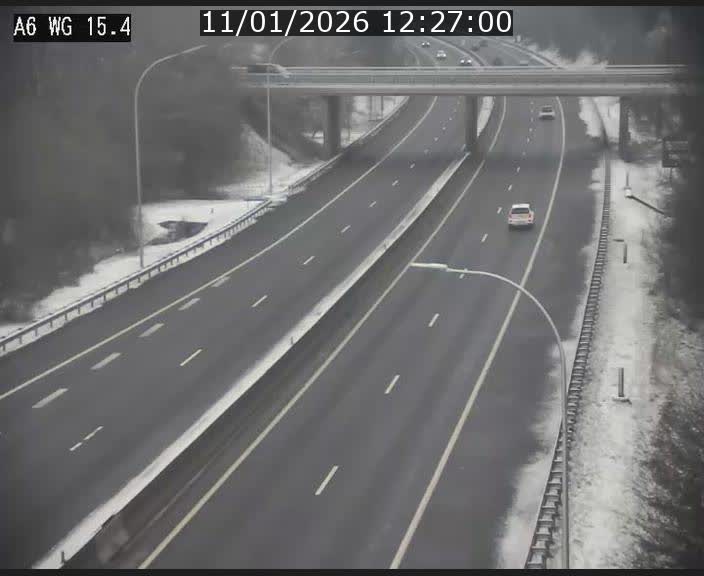 <h2>Traffic live webcam Luxembourg Capellen - A6 - BK 15.4 - direction Luxembourg/France/Allemagne</h2>