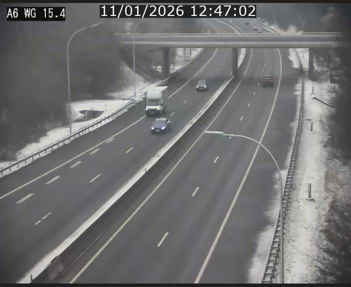 <h2>Traffic live webcam Luxembourg Capellen - A6 - BK 15.4 - direction Luxembourg/France/Allemagne</h2>