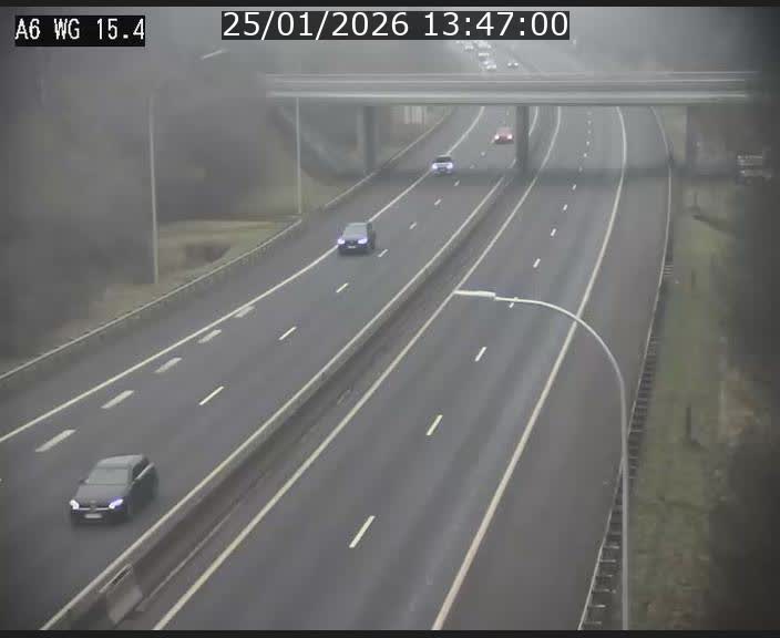 <h2>Traffic live webcam Luxembourg Capellen - A6 - BK 15.4 - direction Luxembourg/France/Allemagne</h2>