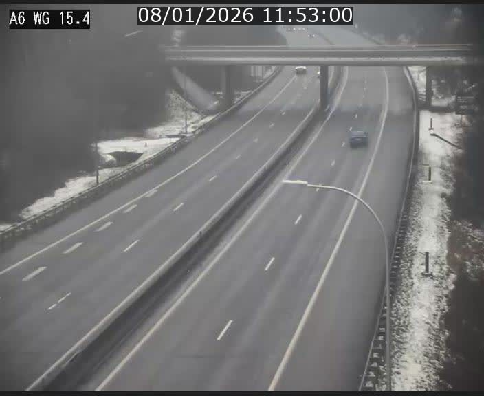 <h2>Traffic live webcam Luxembourg Capellen - A6 - BK 15.4 - direction Luxembourg/France/Allemagne</h2>