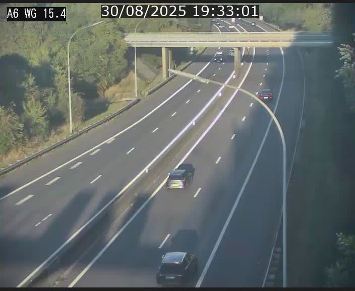 <h2>Traffic live webcam Luxembourg Capellen - A6 - BK 15.4 - direction Luxembourg/France/Allemagne</h2>