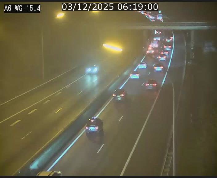 <h2>Traffic live webcam Luxembourg Capellen - A6 - BK 15.4 - direction Luxembourg/France/Allemagne</h2>