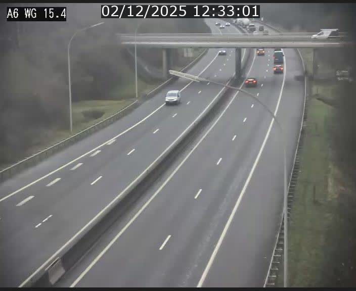 <h2>Traffic live webcam Luxembourg Capellen - A6 - BK 15.4 - direction Luxembourg/France/Allemagne</h2>