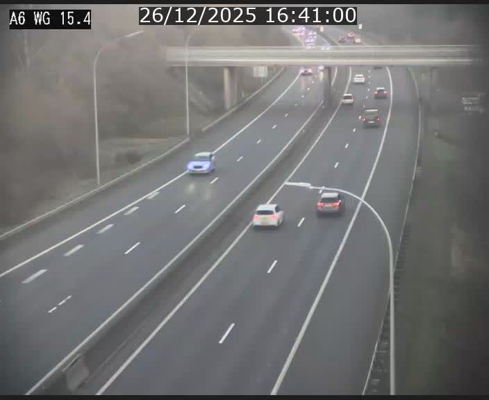 <h2>Traffic live webcam Luxembourg Capellen - A6 - BK 15.4 - direction Luxembourg/France/Allemagne</h2>