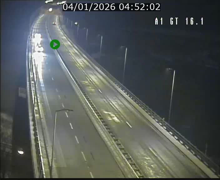 Traffic live webcam Luxembourg Niederanven - A1 direction Allemagne - BK 16.1