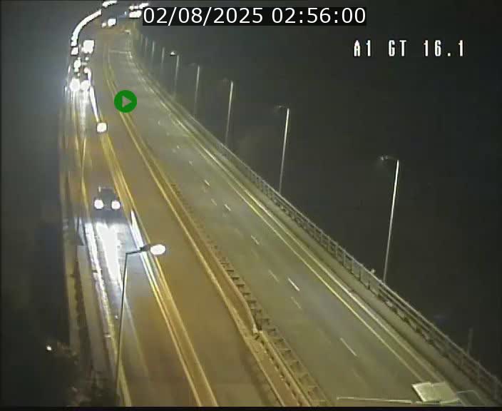 <h2>Traffic live webcam Luxembourg Niederanven - A1 direction Allemagne - BK 16.1</h2>