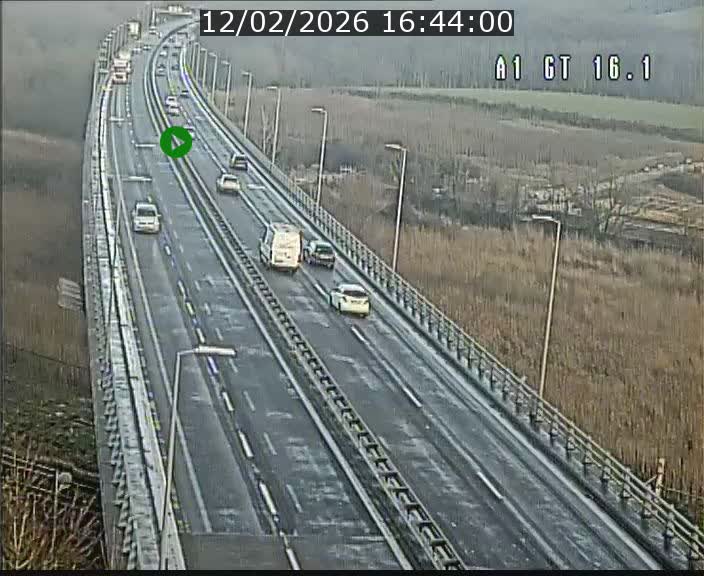 <h2>Traffic live webcam Luxembourg Niederanven - A1 direction Allemagne - BK 16.1</h2>