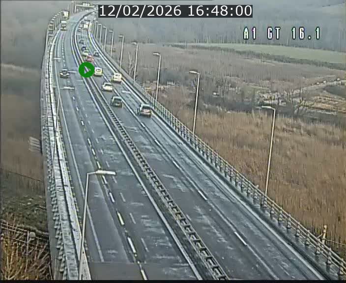 <h2>Traffic live webcam Luxembourg Niederanven - A1 direction Allemagne - BK 16.1</h2>