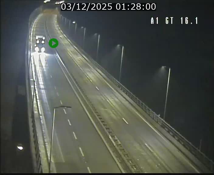<h2>Traffic live webcam Luxembourg Niederanven - A1 direction Allemagne - BK 16.1</h2>