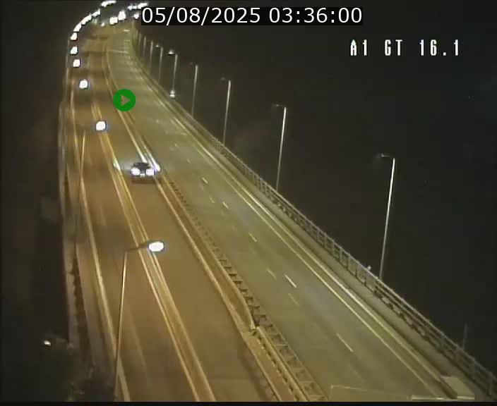 <h2>Traffic live webcam Luxembourg Niederanven - A1 direction Allemagne - BK 16.1</h2>
