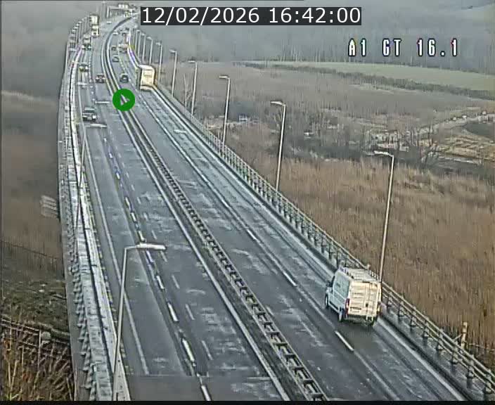 <h2>Traffic live webcam Luxembourg Niederanven - A1 direction Allemagne - BK 16.1</h2>