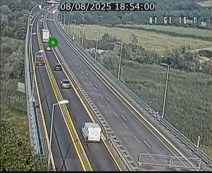 <h2>Traffic live webcam Luxembourg Niederanven - A1 direction Allemagne - BK 16.1</h2>