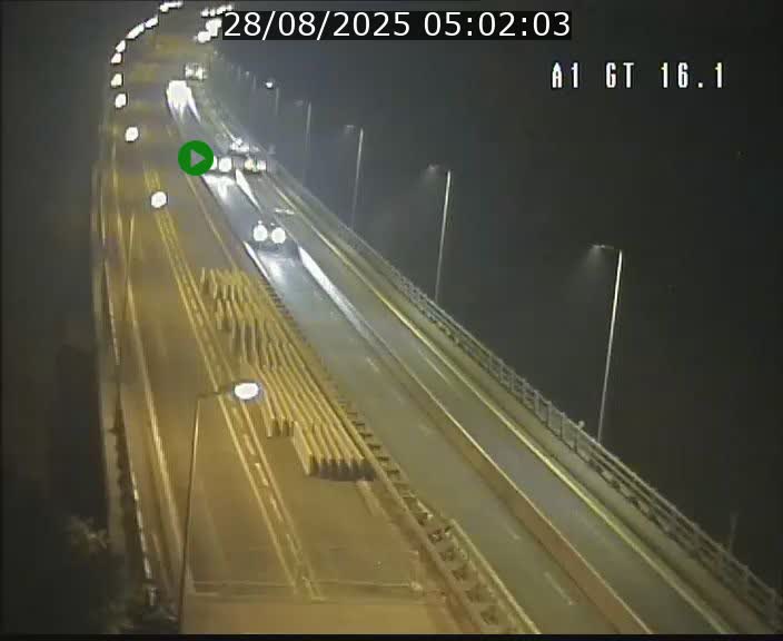 <h2>Traffic live webcam Luxembourg Niederanven - A1 direction Allemagne - BK 16.1</h2>