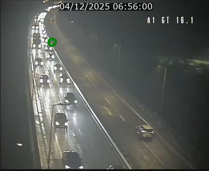 <h2>Traffic live webcam Luxembourg Niederanven - A1 direction Allemagne - BK 16.1</h2>