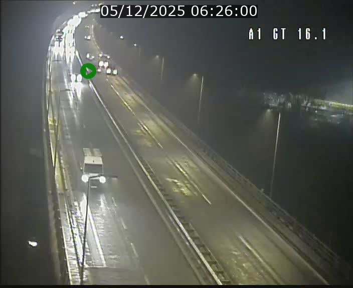 <h2>Traffic live webcam Luxembourg Niederanven - A1 direction Allemagne - BK 16.1</h2>