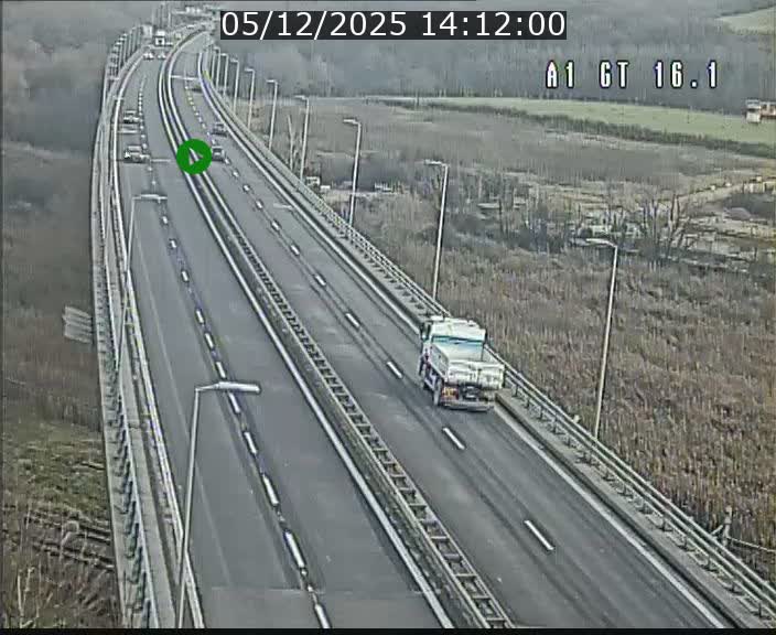 <h2>Traffic live webcam Luxembourg Niederanven - A1 direction Allemagne - BK 16.1</h2>